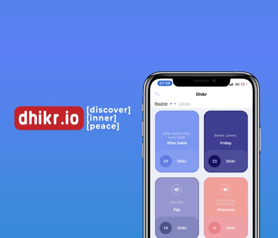 Dhikr.IO - Discover Inner Peace